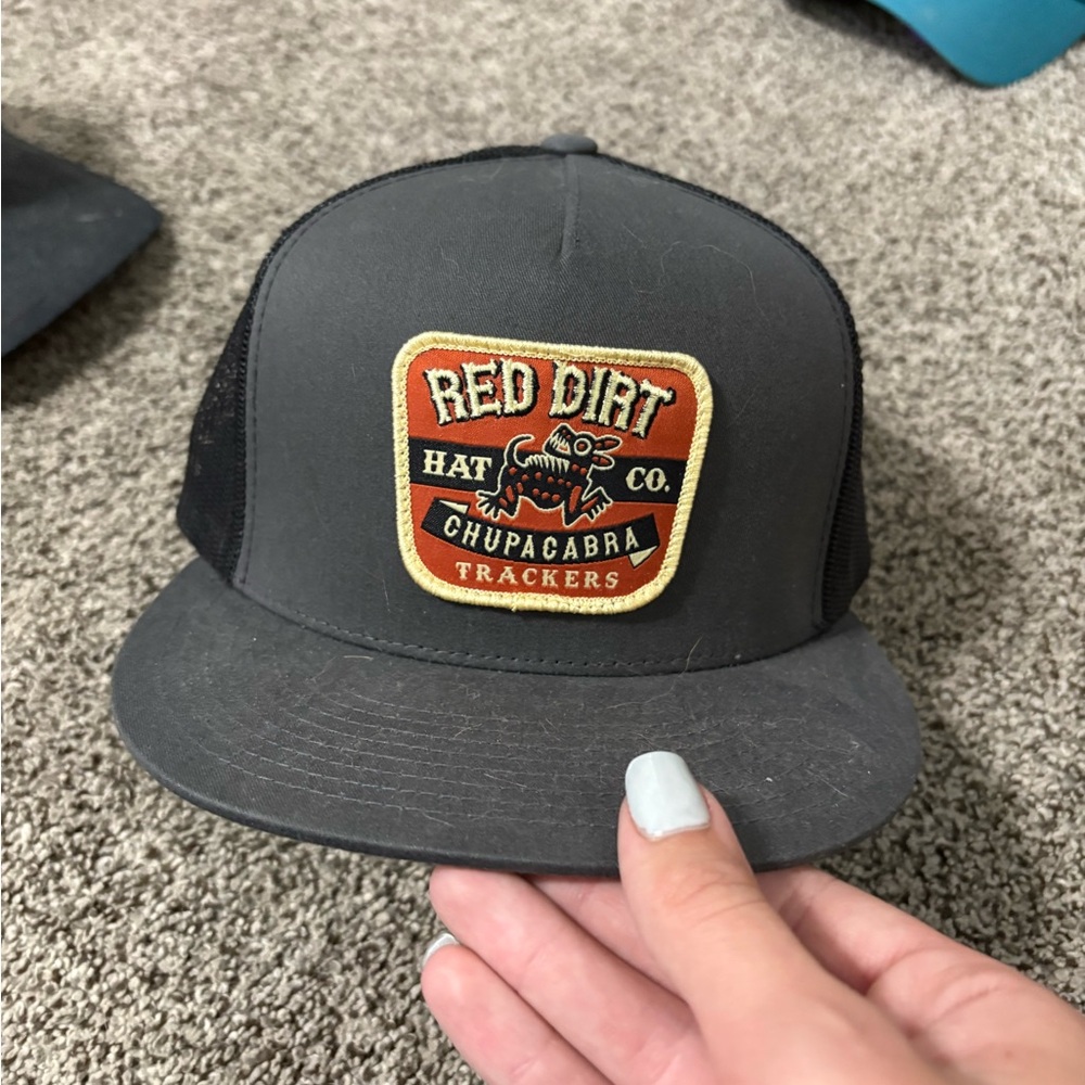 Red Dirt Hat Co. Gray Trucker Hat
